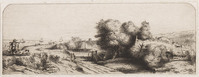 TvB G 2321
<br/>
Landschap met rivier ("Het melkboertje")
<br/>
<em>Anoniem (19de eeuw)</em>